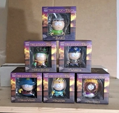 Kidrobot South Park The Stick of Truth Set of 6 Includes SDCC The Bard Jimmy - Image 1 of 4