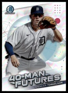 2021 Bowman Chrome 40-Man Futures Refractor #FMF-1 Spencer Torkelson - Bild 1 von 2