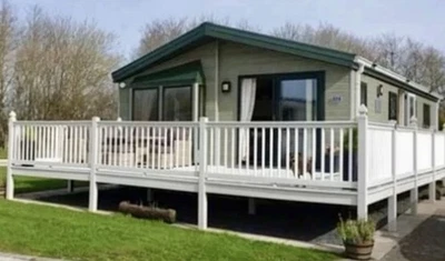 3 BED LODGE 40x20ft (sleeps ten) - Image 1 of 4