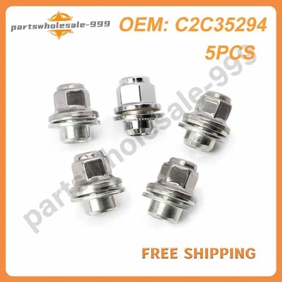 C2C35294 5Pcs New Wheel Lug Nuts For Jaguar S-Type X-Type XJ XJR XF 1999-2011  Foto 1 de 4