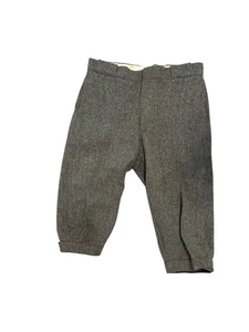 Vintage Woolrich Teton Wool Blend Breeches Jodhpurs Capri Trousers Gray Unisex - Picture 1 of 8