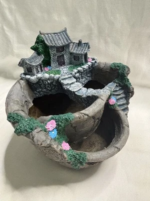 Micro Paisaje Flores Artificiales Plantas Suculentas Maceta Pequeña Flor Creativa  Foto 1 de 4