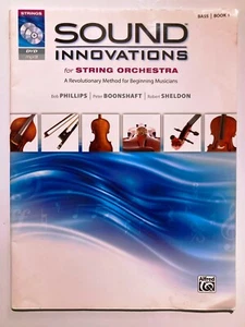 Sound Innovations for String Orchestra Bk 1 A Revolutionary Method Bass DVD MP3 - Picture 1 of 4