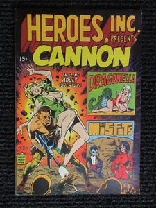 Heroes, Inc Presents Cannon 1969 RARE ISSUE!! See Pics!! - Picture 1 of 12