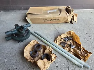 NYE Pipe Threader A-1 Receding Stock P 1201 with Handle Chasers Adaptors NOS - Picture 1 of 9
