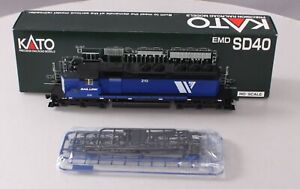 Kato 37-6326 HO I&M Rail Link SD40 Diesel Locomotive #210 LN/Box