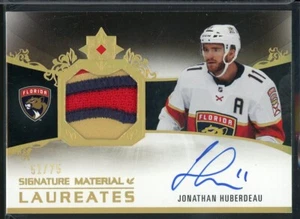 2021-22 Ultimate Collection Material Signature Laureates #JH Jonathan Huberdeau - Imagen 1 de 2
