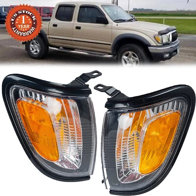 1Pair For 2001-2004 Toyota Tacoma Parking Lights Driver+Passenger Side Assembly - Image 1 of 4