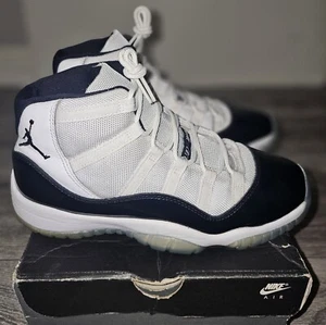 Nike Air Jordan 11 Retro GS 'Concord' 2018 378038-100 Youth Size 7Y/Women's 8.5 - Picture 1 of 8