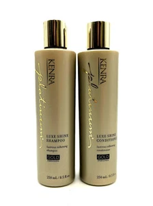 Kenra Platinum Luxe Shine Shampoo & Conditioner Lustrous Silkness 8.5 oz - Picture 1 of 1