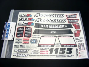 Team Associated 71036 SC5M Mid Motor RC10.com Makita Kicker Lucas Decal Sticker - Picture 1 of 2