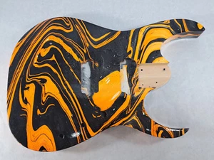 Cuerpo de guitarra rígida Basswood JPM se adapta a Ibanez(tm) 6 cuerdas RG y Jem Necks J1808 - Imagen 1 de 9