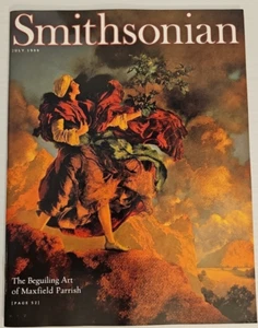 Smithsonian Magazine 1999 July ~Cyprus ~Maxfield Parrish - Picture 1 of 5