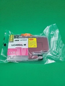 CARTUCHO DE TINTA DE IMPRESORA LC406XL para Brother. MAGENTA - NUEVO - Imagen 1 de 2