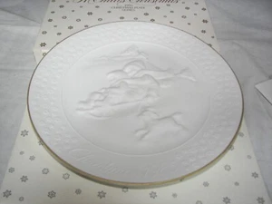 Nuevo Avon 1985 Serie de Platos de Navidad ""Navidad de un niño"" Hecho en Alemania Occidental - Imagen 1 de 7