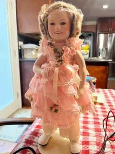 DANBURY MINT SHIRLEY TEMPLE DOLL "Littlest Rebel" Dolls of the Silver Screen.14" - Picture 1 of 1