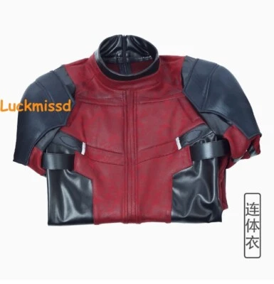 Deadpool красный косплей костюм Deadpool костюм комбинезон аксессуары обувь Хэллоуин - Изображение 1 из 4