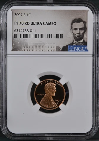2007-S 1C LINCOLN MEMORIAL CENT NGC PF 70 RD ULTRA CAMEO TOP-POP HIGHEST-GRADES Cover