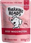 Barking Heads Beef Waggington 300g x 10