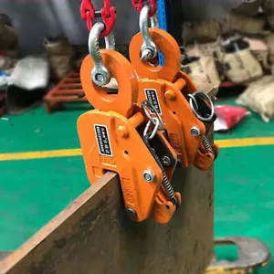 3 Tonnen Industrie Stahl Plattenklemme Blech Hebeklemme Plattenhebeklemme - Bild 1 von 12