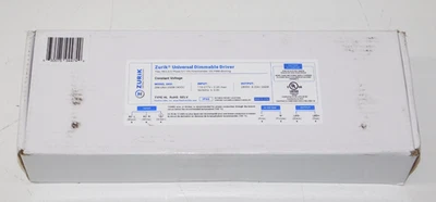 New Zurik ZRK-UNV-200W-24VDC Universal Dimmable Driver LED Light Triac MLV ELV - Image 1 of 3