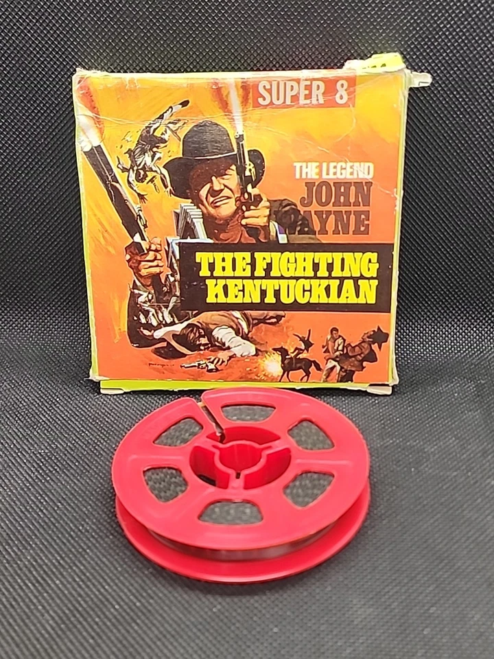 John Wayne in The Fighting Kentuckian Super 8 8mm Film Home Movie *Box Damage Foto 1 de 1
