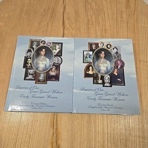 2 Bände Set Vermächtnisse unserer Urgroßmütter frühe Tennessee Frauen DAR - Bild 1 von 23