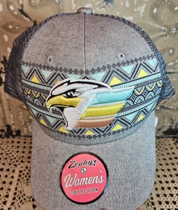 NWT Female Colorado Eagles Hockey Team Sports Hat Adjustable Strap Pastel Colors - Picture 1 of 9