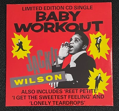 Jackie Wilson - Baby Workout - CD Maxi Single Limited Edition (1987) - Like New - Image 1 of 3