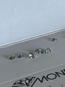 used loose diamonds natural lot 0.80cts $90 - Picture 1 of 3