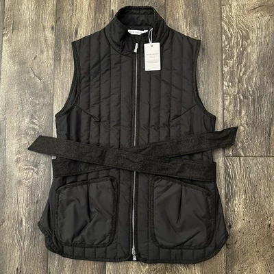 $245 Peter Millar выстеганный жилет куртка женский размер M коричневый - Изображение 1 из 4