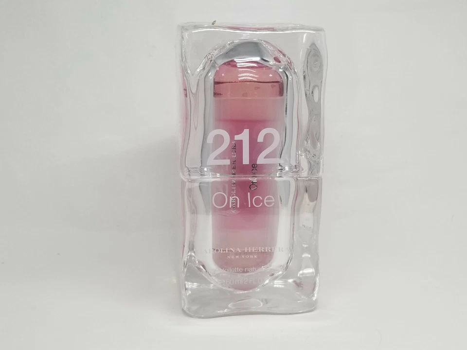 RARO! 212 on Ice de Carolina Herrera 2.0 fl.oz 60 ml Eau De Toilette Spray Foto 1 de 4