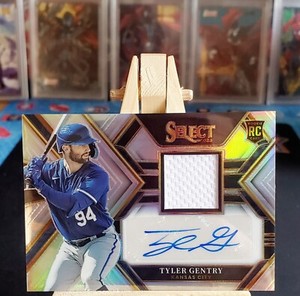2023 Select - Rookie Jersey Autographs Silver Prizm PJA-TG Tyler Gentry 34/99