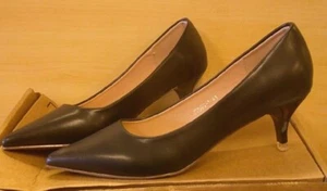 Pumps | Shuang | Damen | Kätzchenabsätze | schwarz | Gr.: 10/41 | Neu im Karton - Bild 1 von 5