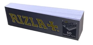 **NUEVO** PUNTAS DE PAPEL DE LIAR RIZLA PLATEADAS FILTROS DE CIGARRILLOS PUNTAS DE CUCARACHAS - Imagen 1 de 4