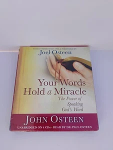 Your Words Hold a Miracle : The Power of Speaking God's Word Dr John Osteen 2012 - Picture 1 of 6