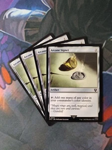 Arcane Signet x 4 | 7% Off 2+ | UB: Herr der Ringe | NM | MTG - Bild 1 von 1