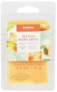 ¡NUEVO! SONOMA MANGO MARGARITA Sangre Naranja Lima Fresca 6 piezas Cubo de Cera Perfumado Derretido - Imagen 1 de 3