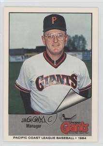 1984 Cramer Pacific Coast League Jack Mull #24
