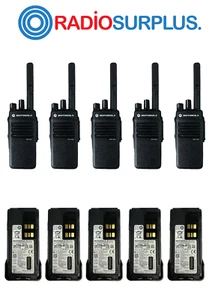 5 x Motorola XPR3300E UHF Radio AAH02RDC9VA1AN, Antenna & Battery only - Picture 1 of 3