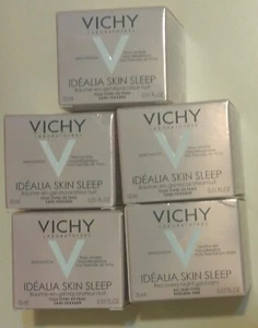 VICHY Idealia Skin Sleep Recovery Night Gel-Balm 0.51oz (5 Pack)  🆕️💯ORIGINAL  - Picture 1 of 2