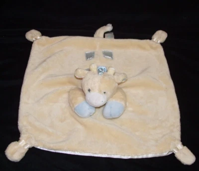 Manta de seguridad para jirafa Gund Satinesnug amarillo azul satinado 58999 Foto 1 de 3