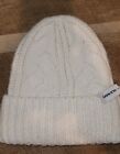 Ivory Wide Cuff Beanie for Women- One Size- NWT- Super Soft