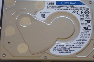 WD40NPZZ-00PDPT0 S/N: WX21D... AUG 2017 Malaysia Western Digital 4TB SATA III - Bild 1 von 2