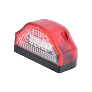 3 LED Number Lamps E9 12V-24V For Lorry Truck Trailer White Light Waterproof Car - Picture 1 of 6