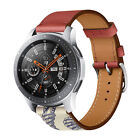 Band Strap 20/22mm PU Leather For Samsung Galaxy Watch 3 4 5 Pro Active2 Gear S3