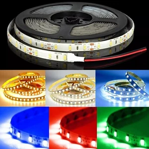 5M/16.4Ft 300 LED Strip Light 3528 5050 5630 SMD RGB Ribbon Tape Waterproof 12V - Picture 1 of 18