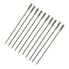 10 Pieces 1.3mm THK Diamond Coated Tipped Solid Bits Drill Drills Bit Hole Saw