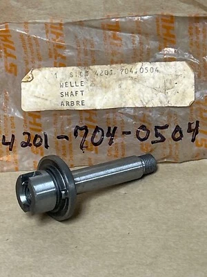 STIHL BLADE SHAFT 4201-704-0504 TS350, TS360, TS460, TS700. DEALER Close Out !! - Image 1 of 4