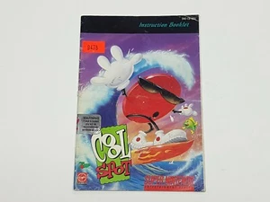 Cool Spot Authentic SNES Super Nintendo Manual Only *rental - Picture 1 of 5